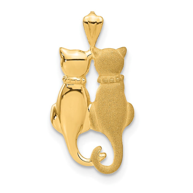 14k Yellow Gold Pendants Style C860 - Classique Jewelry Inc.
