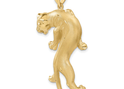 14k Panther Pendant, 56 x 28mm
