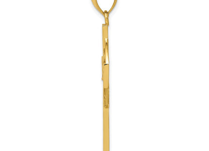 14k Celtic Cross Pendant (Style C894)