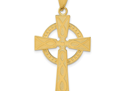 14k Celtic Cross Pendant (Style C894)