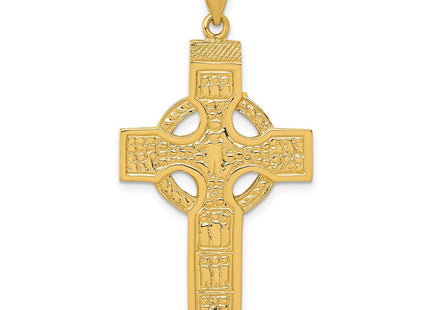 14k Celtic Cross Pendant (Style C895)