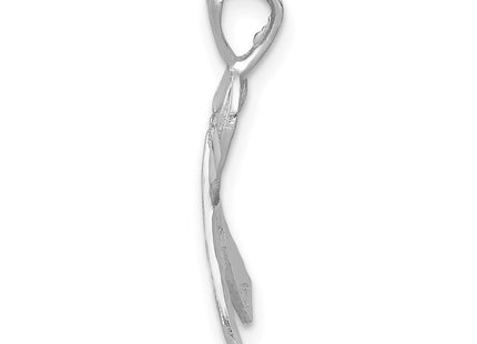 14k White Gold Pendants Style C905 - Classique Jewelry Inc.