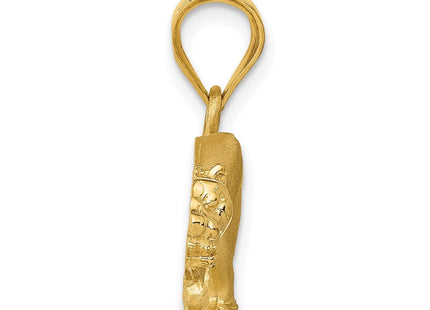 14k Panther Pendant (Style C92)