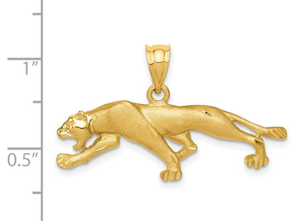 14k Panther Pendant (Style C92)