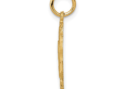 14k Yellow Gold Pendants Style C984 - Classique Jewelry Inc.