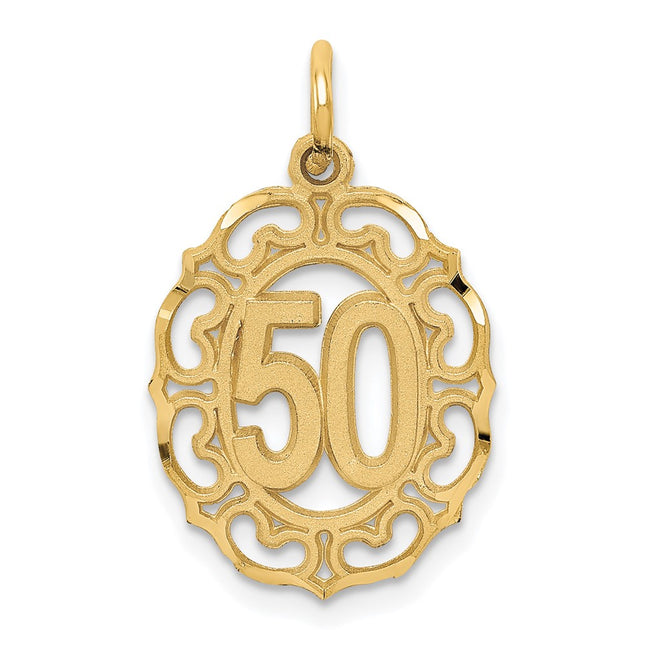 14k Yellow Gold Pendants Style C984 - Classique Jewelry Inc.
