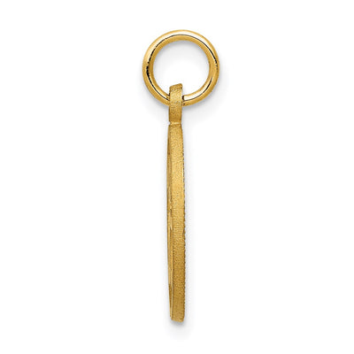 14K #16 in A Circle Pendant
