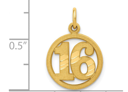 14k Yellow Gold Pendants Style C993 - Classique Jewelry Inc.