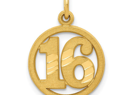 14k Yellow Gold Pendants Style C993 - Classique Jewelry Inc.