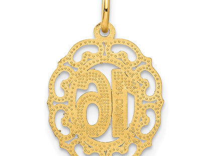 14k Yellow Gold Pendants Style C994 - Classique Jewelry Inc.