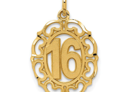 14k Yellow Gold Pendants Style C994 - Classique Jewelry Inc.