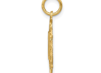 14k Yellow Gold Pendants Style C996 - Classique Jewelry Inc.