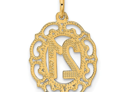 14k Yellow Gold Pendants Style C996 - Classique Jewelry Inc.