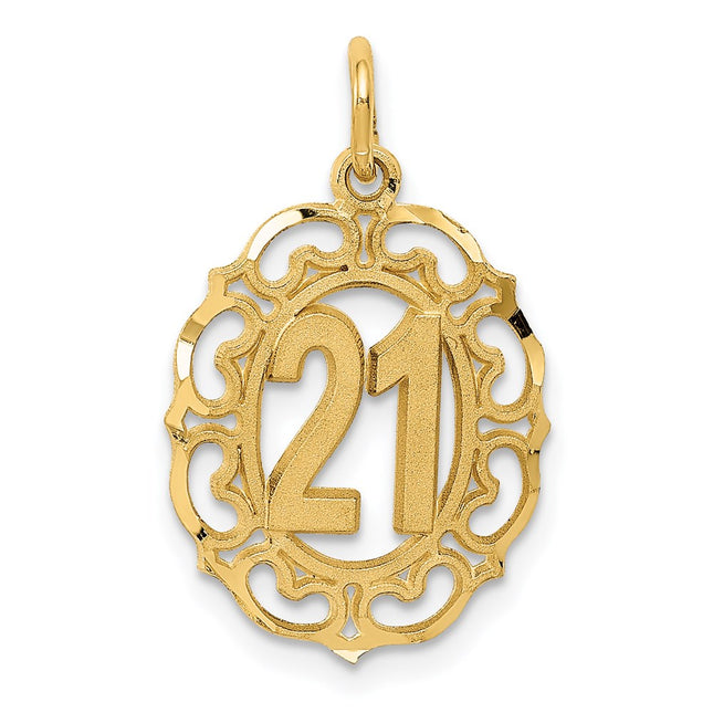 14k Yellow Gold Pendants Style C996 - Classique Jewelry Inc.