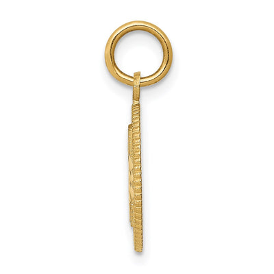 14K #21 in A Circle Pendant