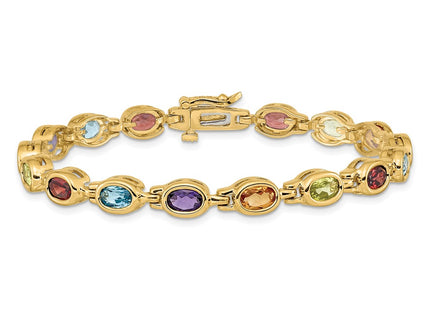 14k Yellow Gold Bracelets Style CB698 - Classique Jewelry Inc.