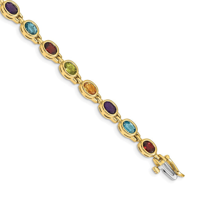 14k Yellow Gold Bracelets Style CB698 - Classique Jewelry Inc.