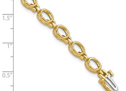14k Yellow Gold Bracelets Style CB698 - Classique Jewelry Inc.