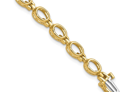 14k Yellow Gold Bracelets Style CB698 - Classique Jewelry Inc.