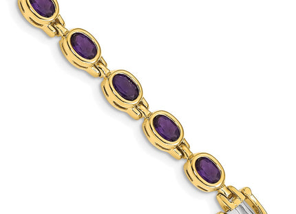 14k Yellow Gold Bracelets Style CB698AM - Classique Jewelry Inc.