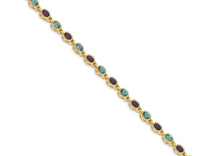 14k Yellow Gold Bracelets Style CB698AM - Classique Jewelry Inc.