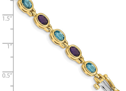 14k Yellow Gold Bracelets Style CB698AM - Classique Jewelry Inc.