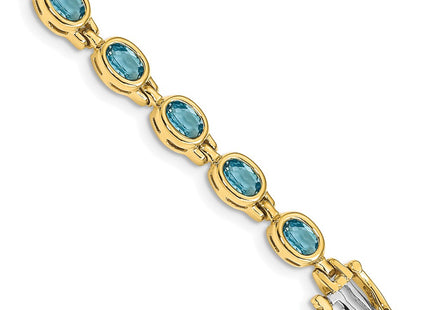 14k Yellow Gold Bracelets Style CB698BT - Classique Jewelry Inc.