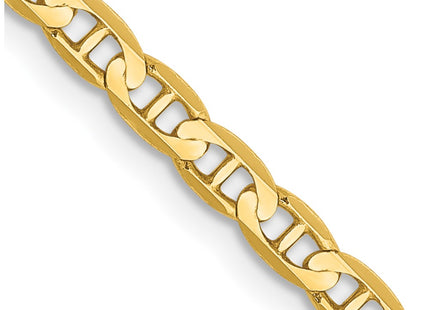 14k Yellow Gold Chains Style CCA080 - Classique Jewelry Inc.