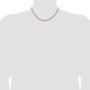 14K Concave Anchor with Lobster Clasp Chain (Style CCA100-16)