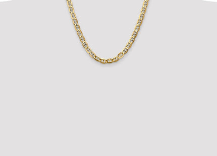 14K Concave Anchor with Lobster Clasp Chain (Style CCA180-20)
