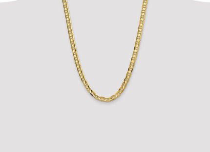 14K gold anchor link anchor chain