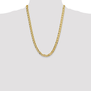 14k Concave Anchor Chain (Style CCA200-24)