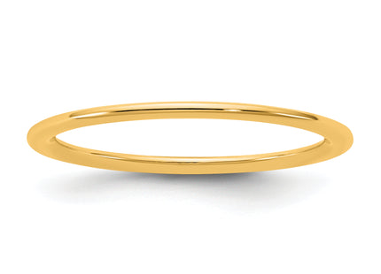 14K yellow gold band, alternate view