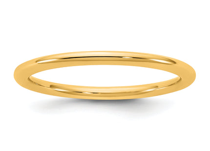 14K yellow gold band, another view
