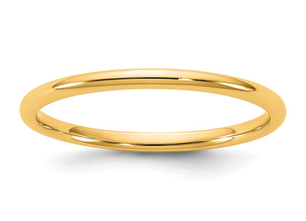 14K yellow gold band, another view