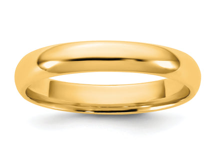 14K yellow gold band, further view