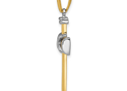 14k Two-tone Pendants Style CG17 - Classique Jewelry Inc.