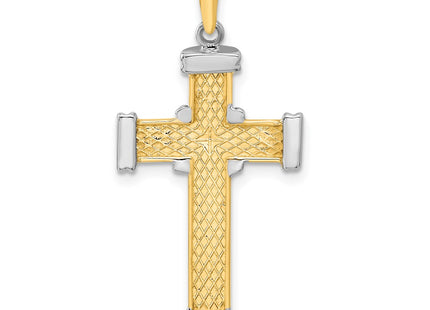 14k Two-tone Pendants Style CG17 - Classique Jewelry Inc.