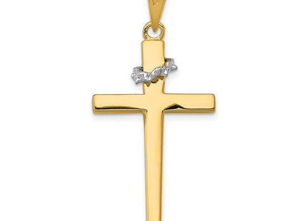 14k Two-tone Pendants Style CG30A - Classique Jewelry Inc.