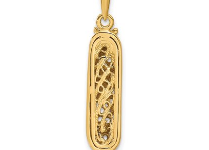 14k Yellow & Rhodium Jewelry Style CG40 - Classique Jewelry Inc.