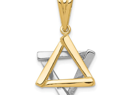 14k Two-tone Pendants Style CG52 - Classique Jewelry Inc.