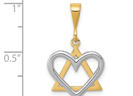 14k Two-tone Pendants Style CG64 - Classique Jewelry Inc.