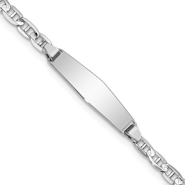 14k White Gold Chain Bracelets Style CG80IDCW - Classique Jewelry Inc.