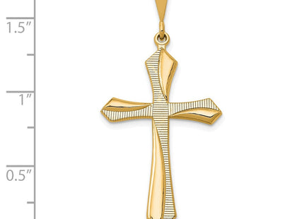 14k Passion Cross Pendant (Style CH110Y)