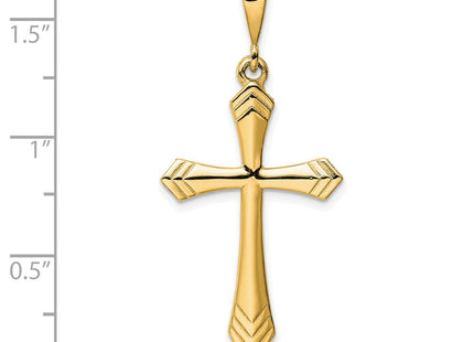 14k Passion Cross Pendant (Style CH126Y)