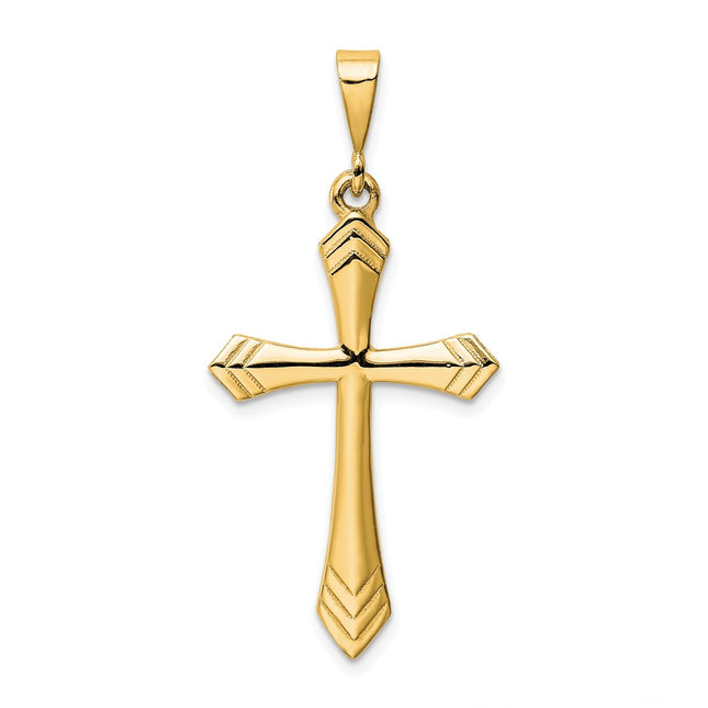 14k Yellow Gold Pendants Style CH126Y - Classique Jewelry Inc.