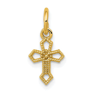 14k Passion Cross Charm (Style CH132Y)