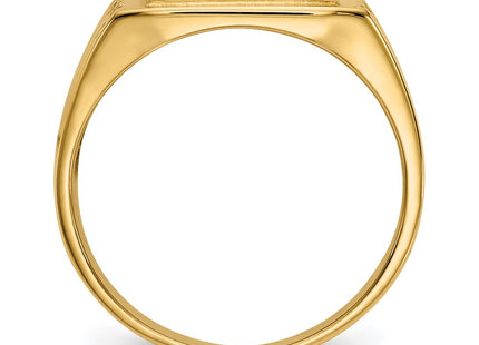 14k Yellow Gold Rings Style CH164 - Classique Jewelry Inc.