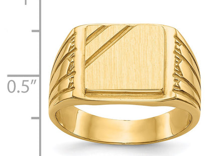 14k Yellow Gold Rings Style CH164 - Classique Jewelry Inc.