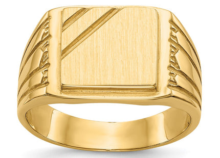 14k Yellow Gold Rings Style CH164 - Classique Jewelry Inc.